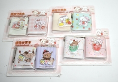 Set de mini libretas Ice Cream Cute