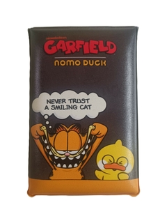 Libreta de bolsillo horizontal acolchonada Garfield - Orale Chucherias