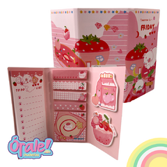 Estuche Post It kawaii - Orale Chucherias