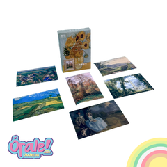 Cajita de Stickers - Colletion of oil paintings - comprar en línea