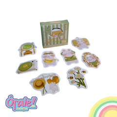 Cajita de Stickers - Lucky rabbit - Orale Chucherias