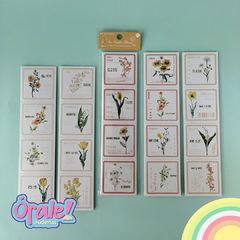 Stickers Cartas Florales - comprar en línea