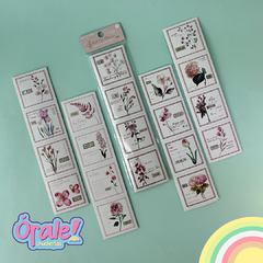 Stickers Cartas Florales en internet