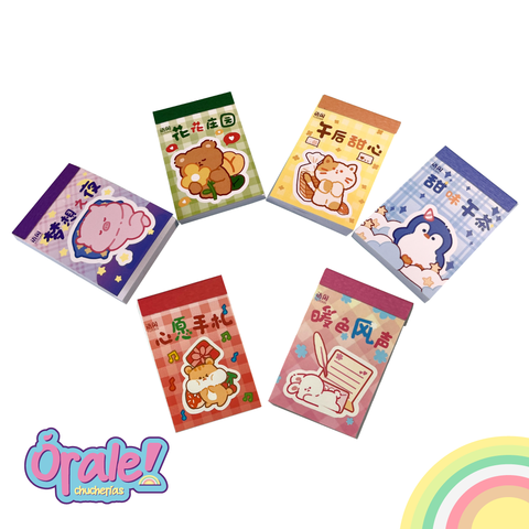 Estuche Post It kawaii - Comprar en Orale Chucherias