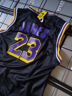 Kit Lakers NBA Regata + Pantalón Corto - FavelaStore62