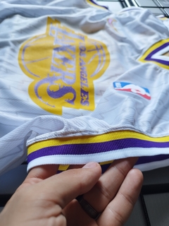 Regata Basquete - Lakers Branca NBA - comprar online