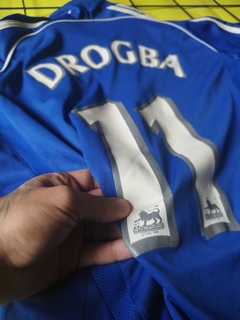 Camisa Chelsea 2007 - Drogba n°11 - Relíquia/Original - loja online