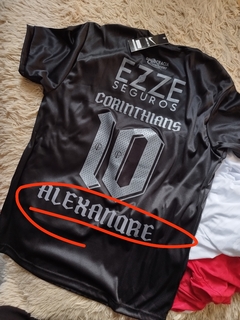 Imagen de Camiseta Corinthians All Black 2024 - Negro Edición limitada