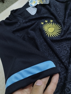 Camiseta Argentina Negra 2024/25 - Personalizable en internet