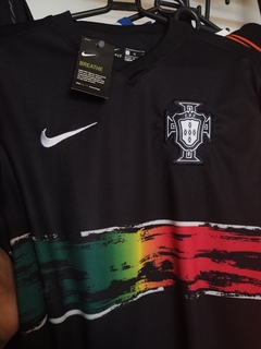 Camisa Seleção Portugal - Preta - comprar online