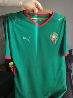 Seleção Marrocos 2005/2006 - Verde/Vermelha (Original) - comprar online