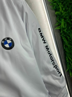 Blusão Corta Vento - BMW preto & branco - comprar online