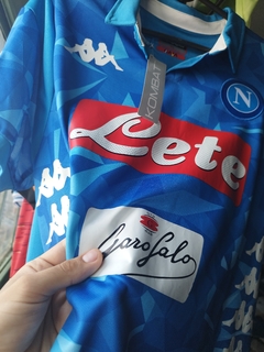 Camiseta Kappa Oficial Napoli 18/19 - Milik 99 - FavelaStore62