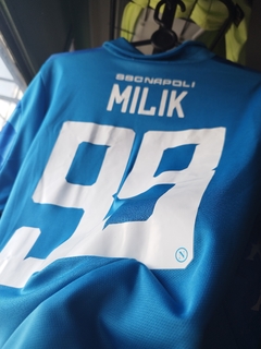 Camiseta Kappa Oficial Napoli 18/19 - Milik 99