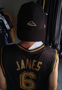 Camiseta sin mangas de baloncesto - Lakers Negro/Oro - tienda online