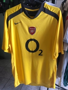 Arsenal Nike Amarela O2 - 2005/2006 (Original)