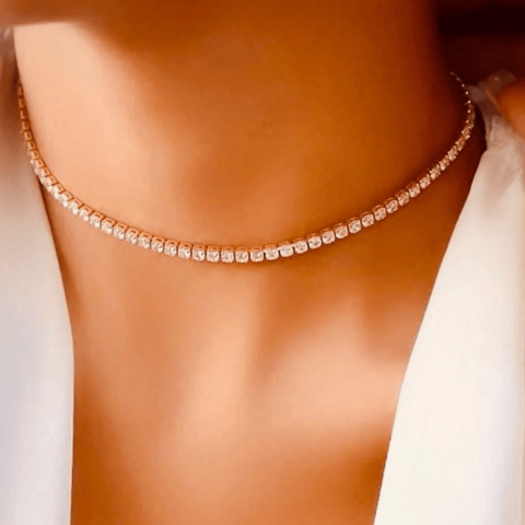 Diamond choker new arrivals