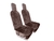 FUNDA ASIENTO 2 BUTACAS DRALON MARRON