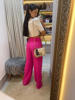 Calça Pantalona Pink na internet