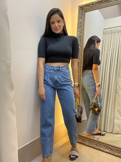 Calça Mom jeans