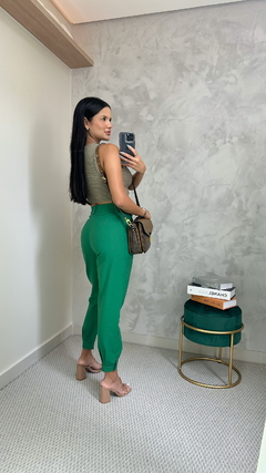 Calça Jogger Linho na internet