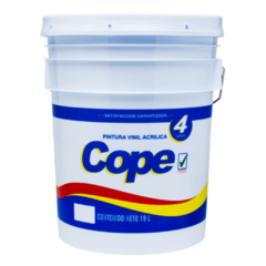 PINTURA VINILICA OSEL COPE BLANCO 19 LTS