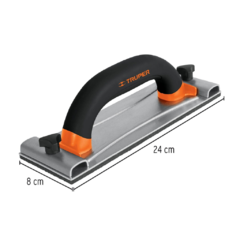 LIJADORA MANUAL BASE DE ALUMINIO 8 X 24 CM, TRUPER - comprar en línea