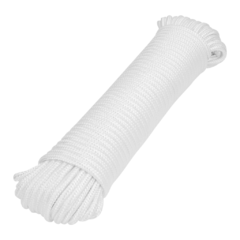 PIOLA DE POLIÉSTER DIAMANTE DE 4 MM X 30 M BLANCA, FIERO