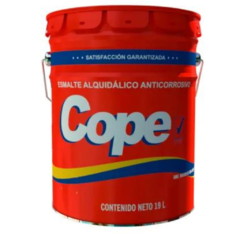 ESMALTE BRILLANTE OSEL COPE ROJO 19LT