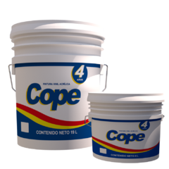 PINTURA VINILICA OSEL COPE BLANCO 19 LTS - comprar en línea