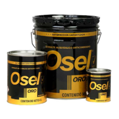 ESMALTE SATINADO OSEL ORO S.R. NEGRO 1LT - comprar en línea