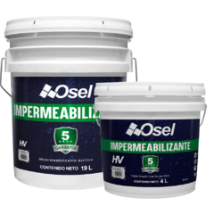 IMPERMEABILIZANTE ACRILICO OSEL BLANCO HIPOTECA VERDE 19LT - comprar en línea