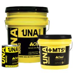 PINTURA OSEL UNA MANO MATE ORO MAXIMA 100% ACRILICA 1LT - comprar en línea