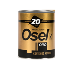 PINTURA OSEL ORO MATE BLANCO 1LT