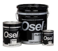 ESMALTE MATE OSEL PLATA BLANCO/W 19LT - comprar en línea