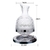 Decantador de Vinho 1500ml vidro de cristal decanter 360 rotativa topo tumbler high-end dispensador de vinho espelho na internet