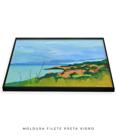 Quadro Decorativo Mar com Galhos - loja online