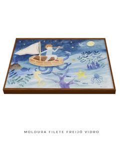 Quadro Decorativo Marinheiro - comprar online