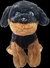 Perro De Peluche 23 Cm . 3 Modelos Color Blanco Ojos Con Mancha Negra Y Orejas Largas - comprar online