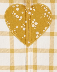 Macacão Algodão Carters Yellow Heart - comprar online