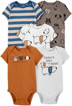 Kit body Manga Curta Carters Dog