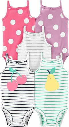 Kit Body Regata Carters Frutas