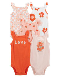 Kit body Regata Carters Laranja