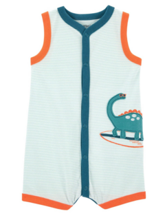 Romper Regata Carters Dinossauro