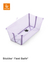 Banheira Flexível Transparente Lavanda Plug Térmico Stokke - Girotondo