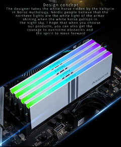 Asgard Valkyrie V5 Series RGB RAM 8GBx2 16GBX2 3200MHz 3600MHz RAM Memoria Compu - comprar online