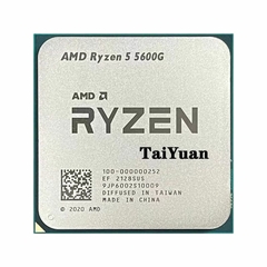 AMD Ryzen 5 5600G R5 5600G 3.9GHz Six-Core Twelve-Thread 65W CPU Processor L3=16