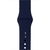 Pulseira com Proteção de tela Siicone Azul marinho para Apple Watch® Iwill - WHM