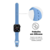 Pulseira de silicone Azul Ultra Fit GShield - comprar online