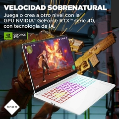 HP Laptop Gaming OMEN Trascend 14-fb0000la, Intel Core Ultra 7, 16GB RAM, 1TB SSD, 14", OLED (2880x1800), NVIDIA GeForce RTX 4060 (8GB), Windows 11 - tienda en línea